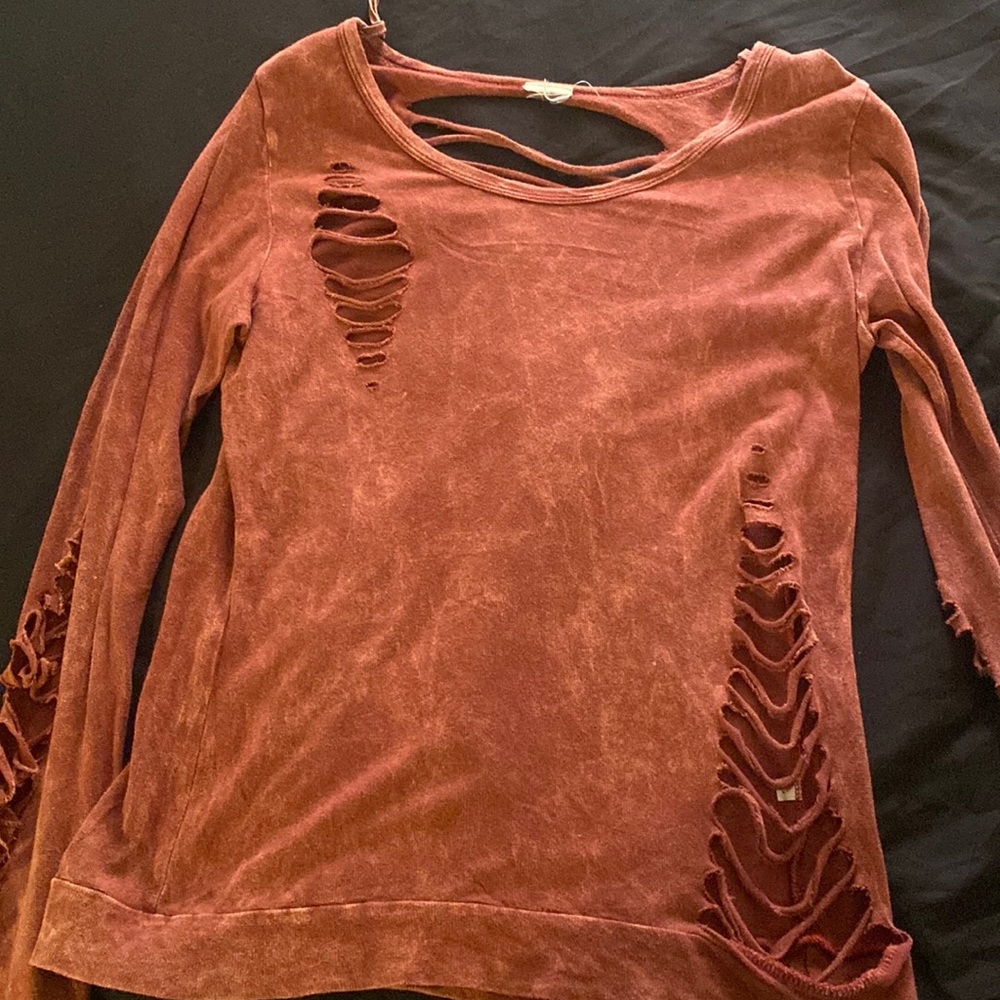 Size large top from hot topic